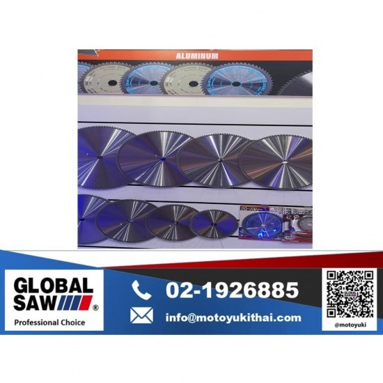 ขายเครื่องตัดและใบเลื่อยอุตสาหกรรม - โมโตยูกิ - ใบเลื่อยวงเดือนคาร์ไบด์ตัดอลูมิเนียม  ขายเครื่องตัดและใบเลื่อยอุตสาหกรรม - โมโตยูกิ - ใบเลื่อยวงเดือนคาร์ไบด์ตัดอลูมิเนียม